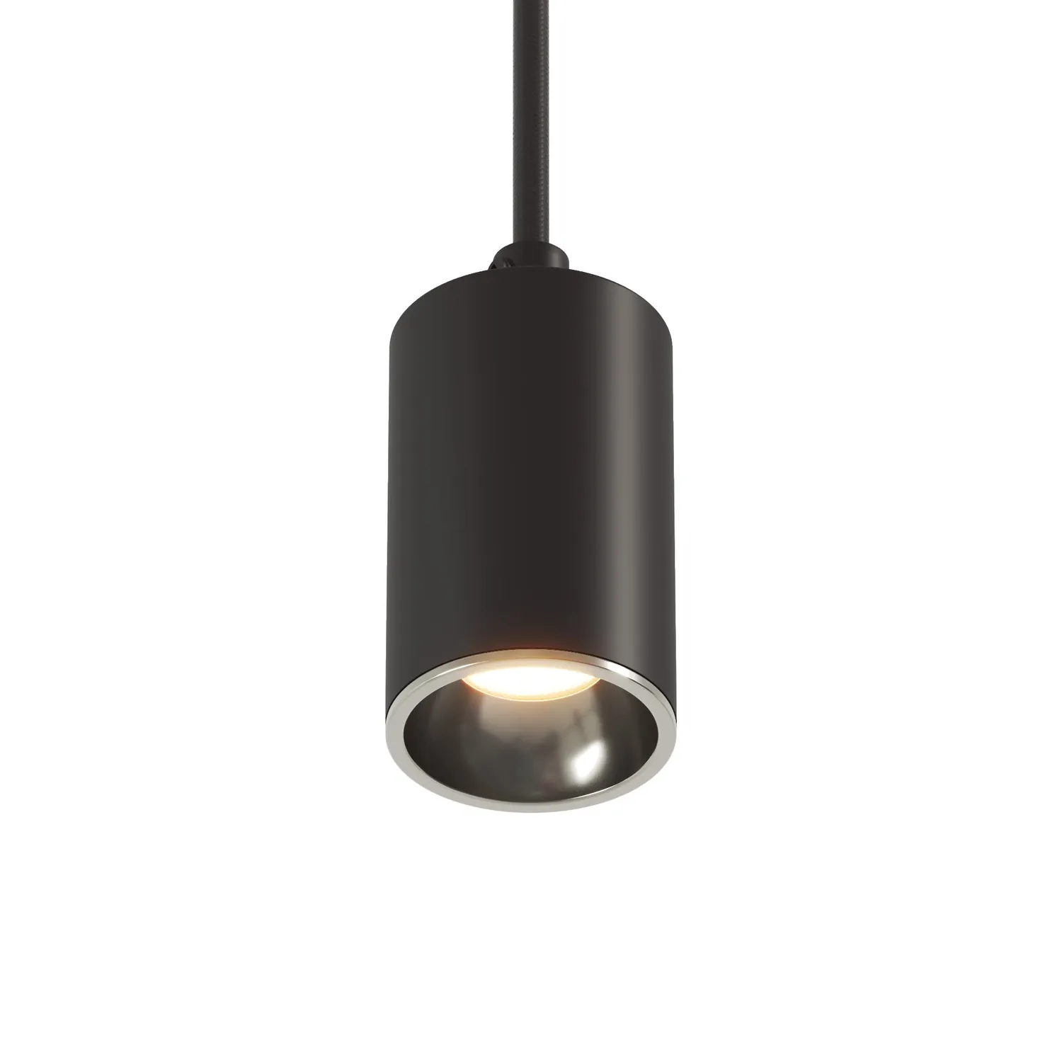 Creative Cables Bispot Faretto GU10 Nero Cromo LED 3000K