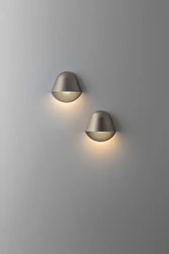 Penta Enoki applique titanio opaco LED 3000K 17 cm