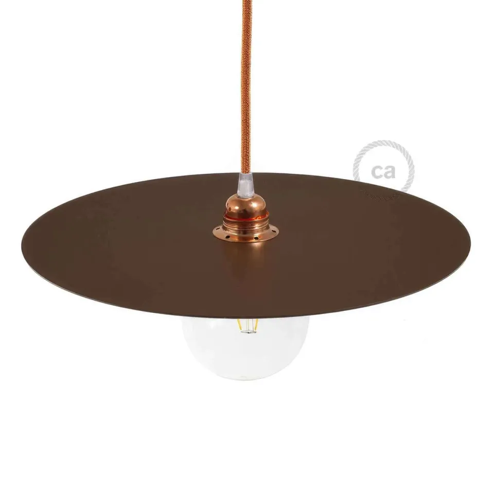 Creative Cables Ellepi Paralume 40 cm Effetto Corten