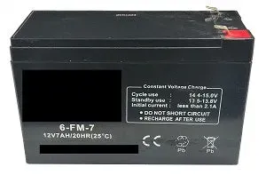 American DJ APX12 Go BT batteria 12V 7A ricambio
