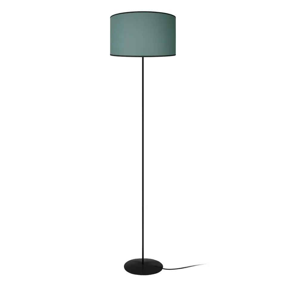 Tosel Alfena piantana 30x153 alluminio e nero tessuto