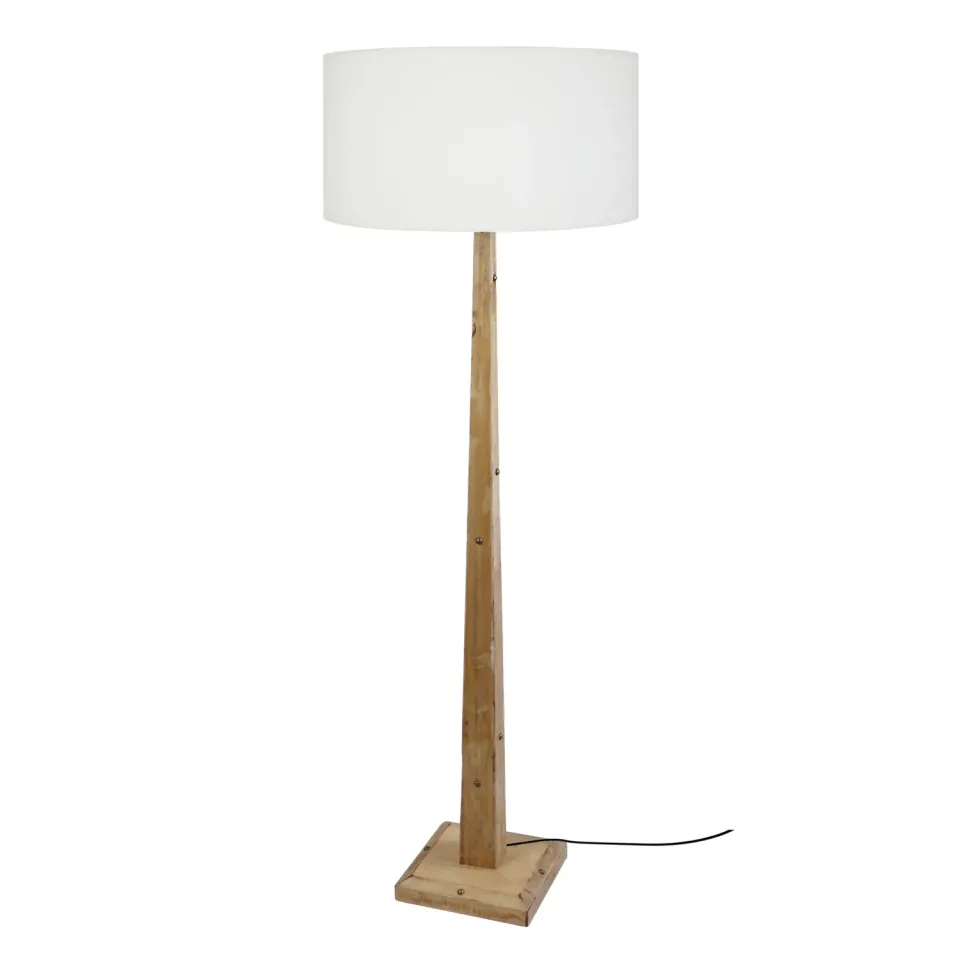 Tosel Tacks piantana colonna legno 50x156 cm naturale