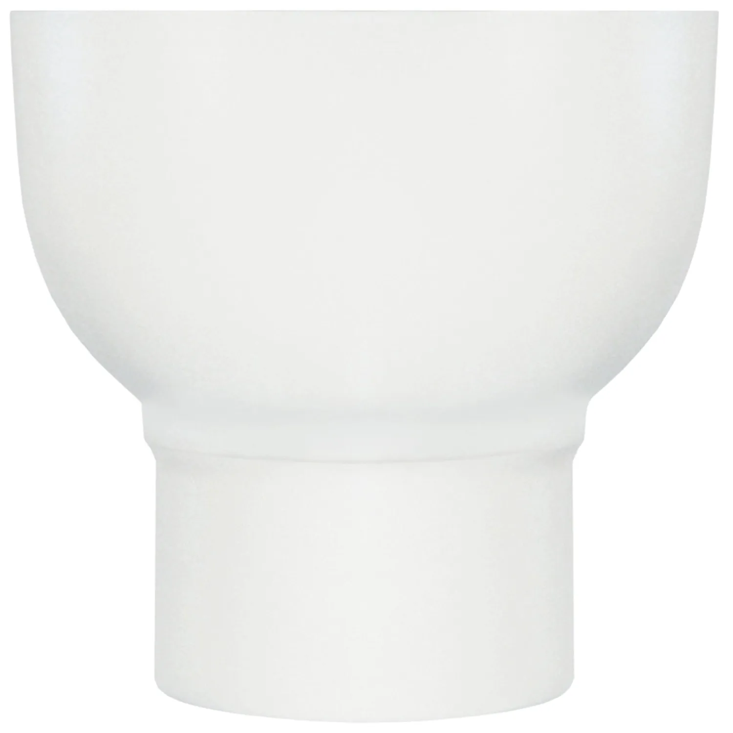 Tosel Cloche paralume metallo avorio 25 cm E27