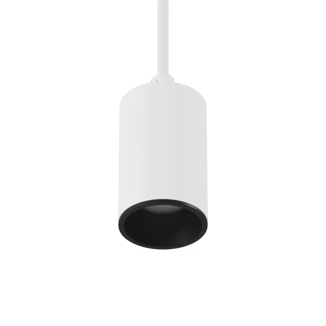 Creative Cables Bispot faretto GU10 bianco opaco nero con lampadina
