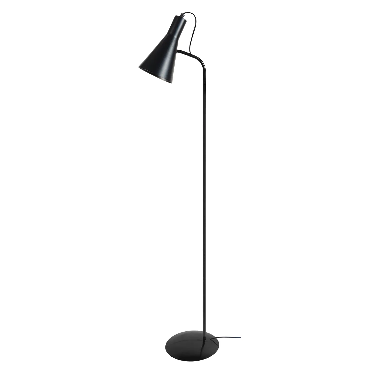 Tosel Funnel piantana lettura nera snodabile