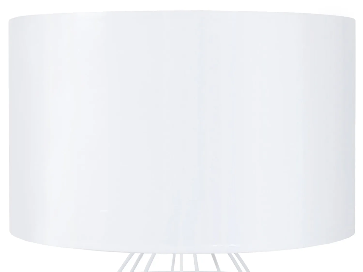 Tosel Craparola lampada da tavolo matita bianco 35x52cm