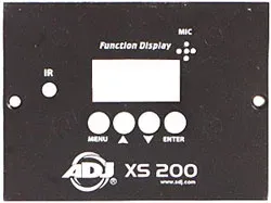 American DJ XS 200 copertura display ricambio originale