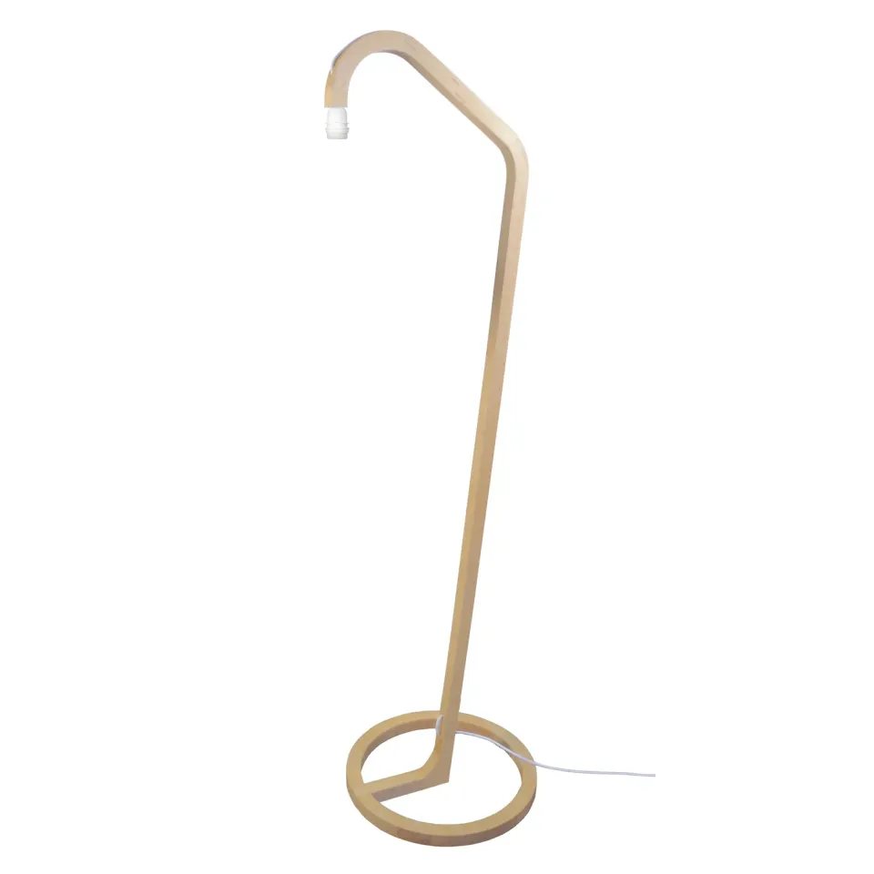Tosel Mokuzai piantana arco legno naturale 50x162 cm