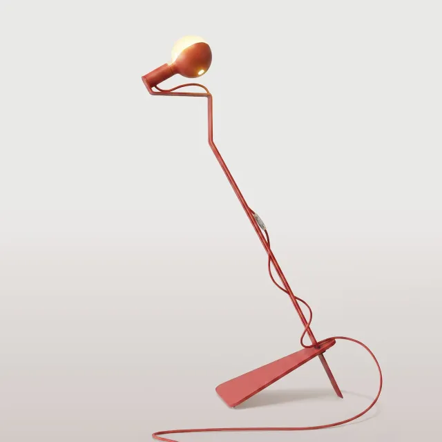 Creative Cables Filotto Mario Talia piantana rosso con LED G125