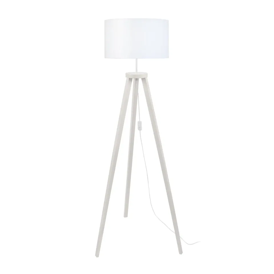 Tosel Malmo Piantana Treppiede 40x152 cm Bianca