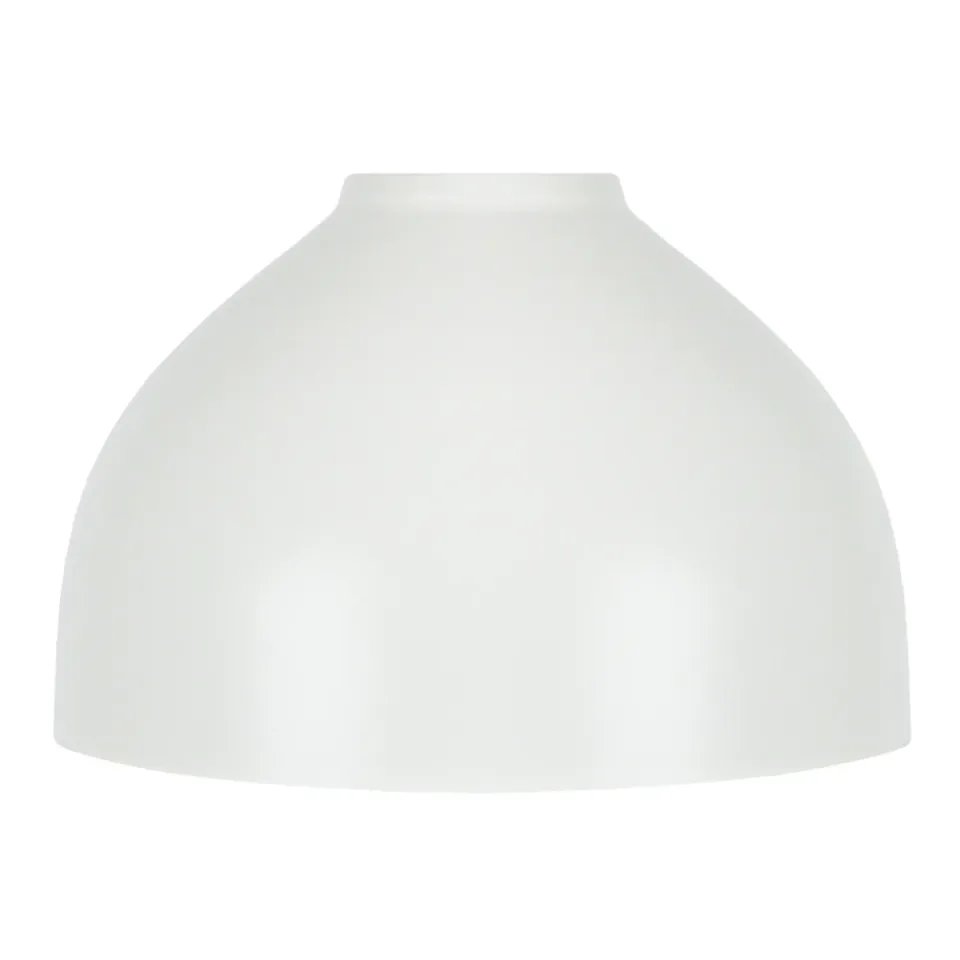 Tosel Diane paralume metallo campana bianco avorio 23 cm
