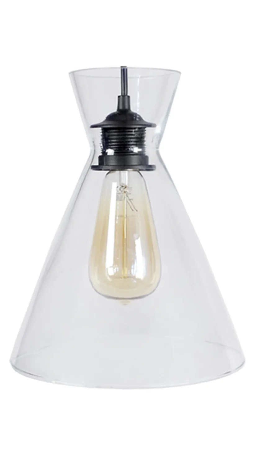 Tosel Krake lampadario metallo nero 6 luci