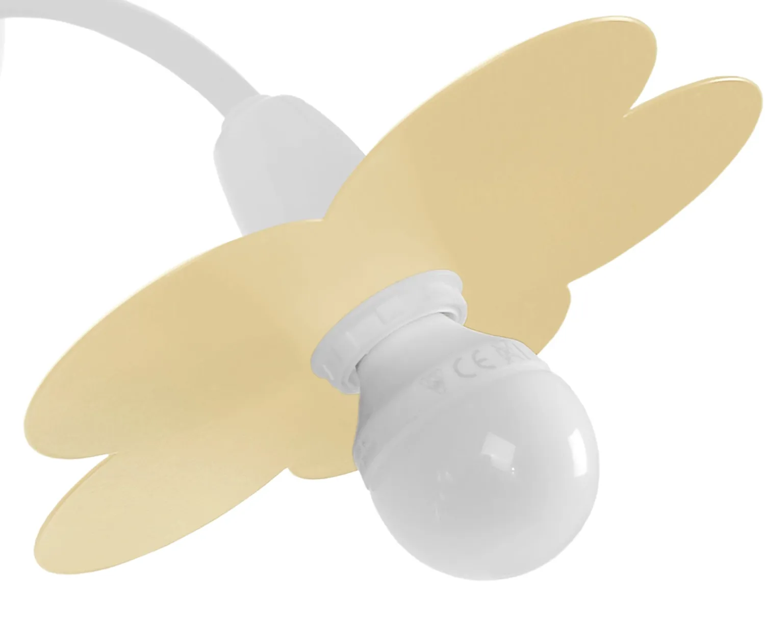 Tosel Pivoine applique 18x16cm metallo E14