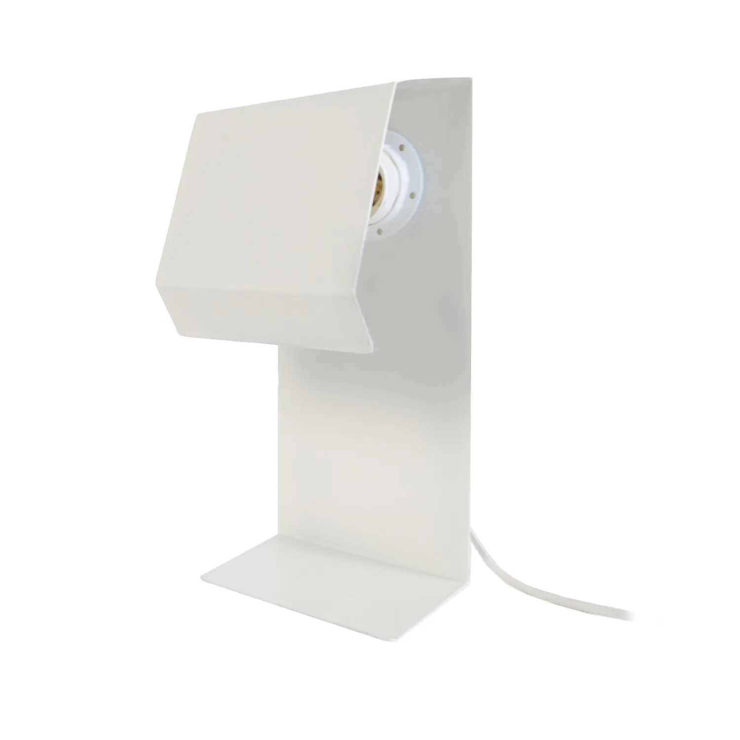 Tosel Eureka lampada comodino metallo avorio 24 cm