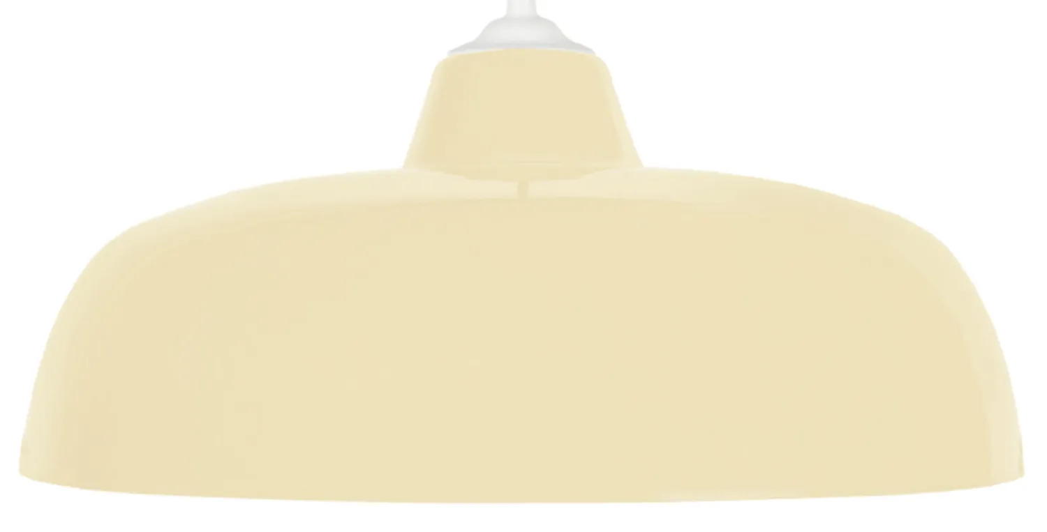 Tosel Trog B sospensione metallo crema E27 32x100 cm