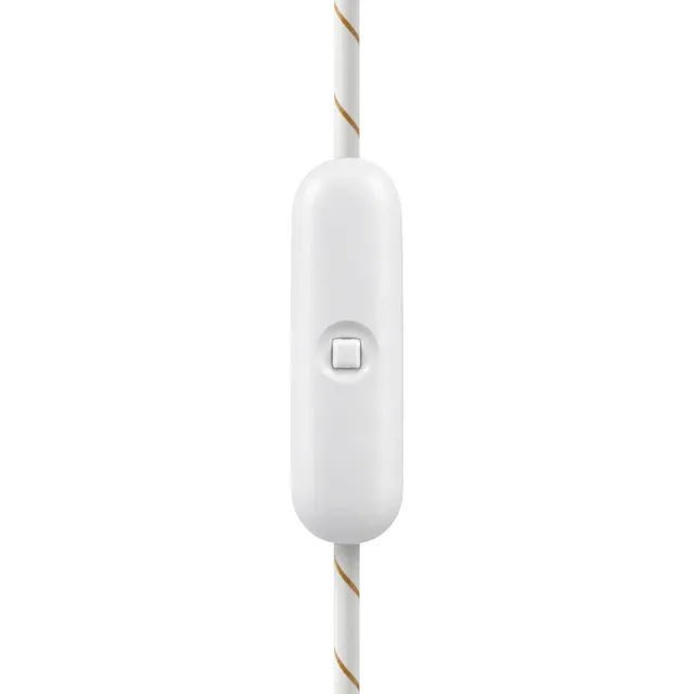 Creative Cables dimmer Castiglioni lampada tavolo bianco