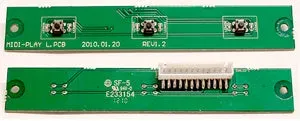 American DJ VMS4 scheda PCB play pausa sinistra