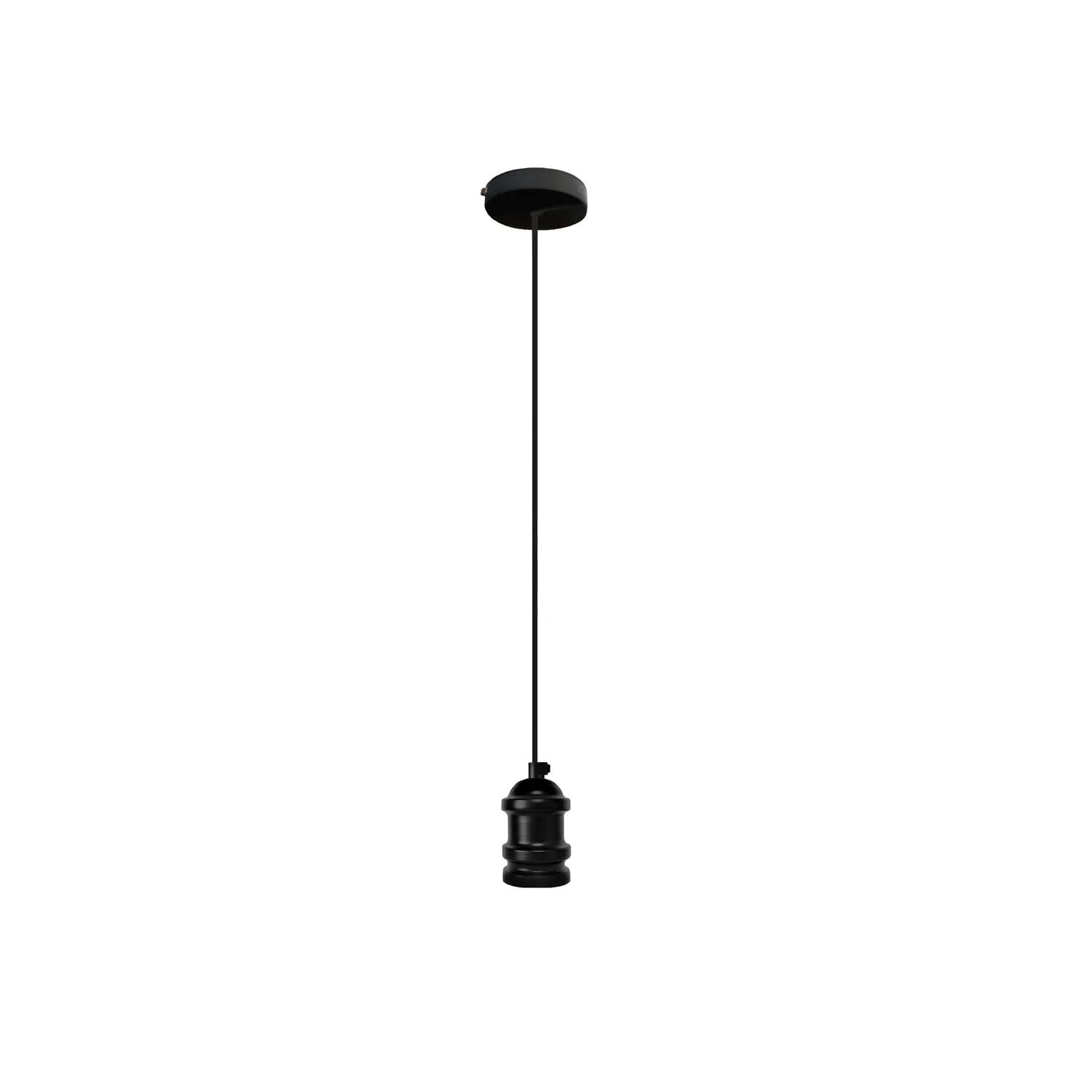Tosel Feng Pendel montatura sospensione nera E27 6x100 cm