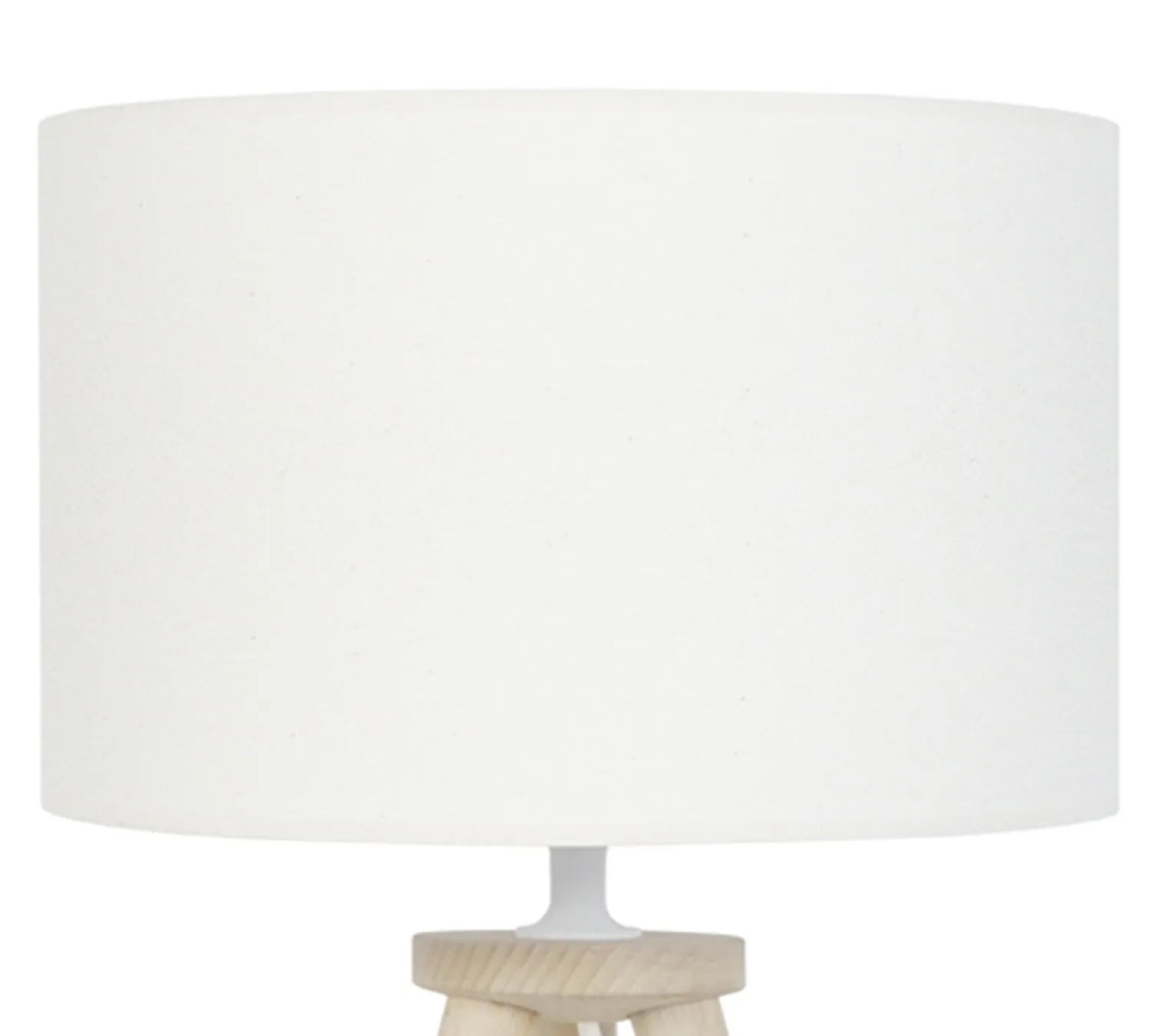 Tosel Utgard lampada da tavolo treppiede naturale ecrù 30x44cm legno