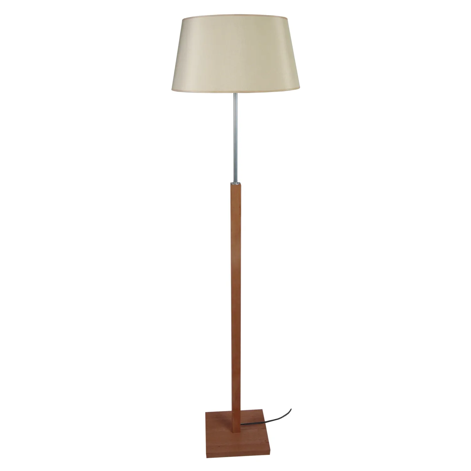 Tosel Hod B piantana 156 cm naturale e bianco luce calda