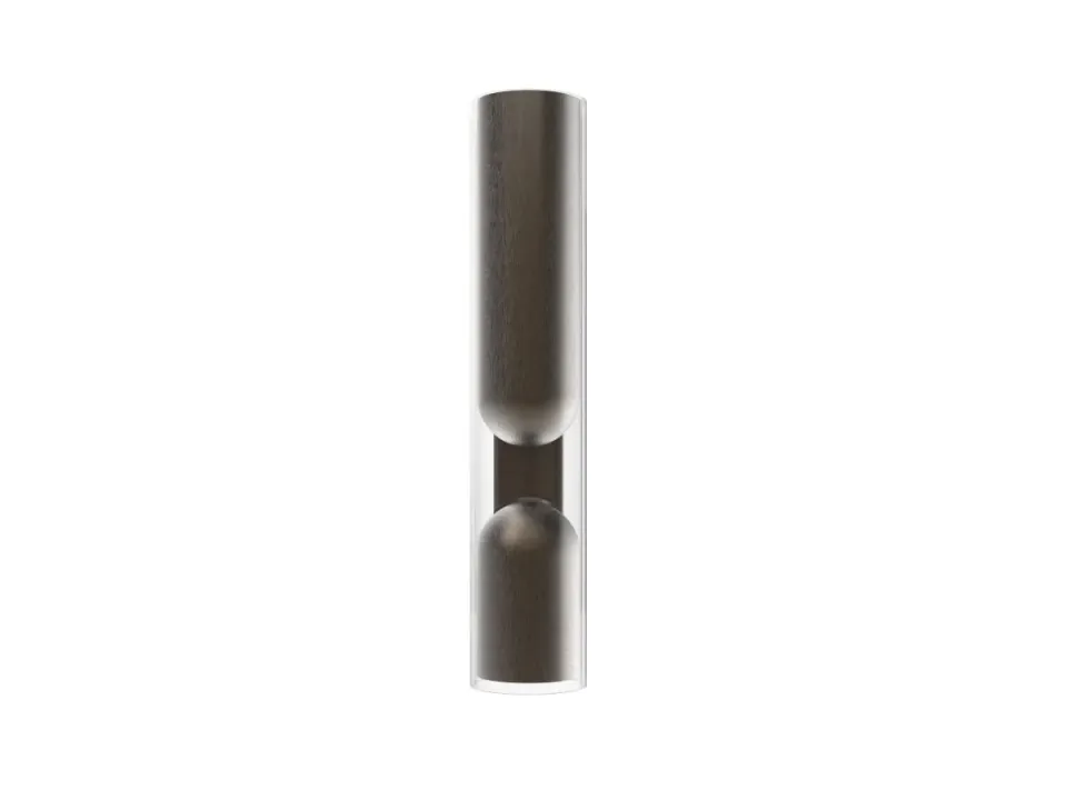 Penta Clash Fix applique bronzo vetro GU10 30 cm