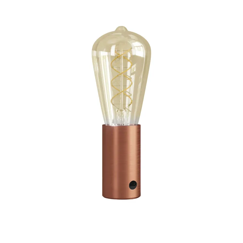 Creative Cables Yes! Lampada Portatile 5V Rame Satinato ST64