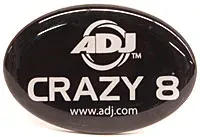 American DJ Crazy 8 adesivo SOI decal ricambio