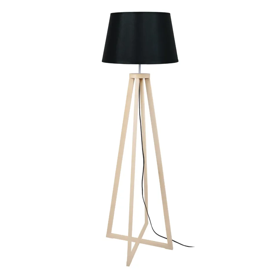 Tosel Skara piantana legno naturale bianco 162 cm