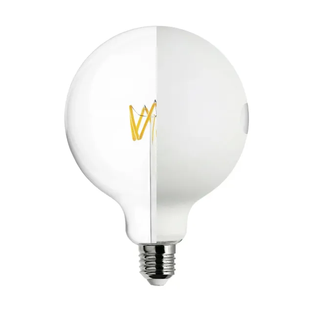 Creative Cables Talia Lampadina LED G125 E27 Bianca 2700K