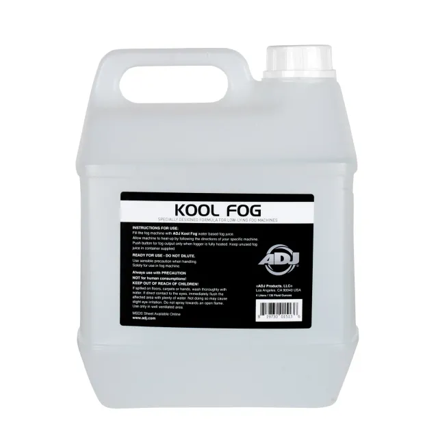 American DJ Kool Fog liquido fumo basso 4 litri