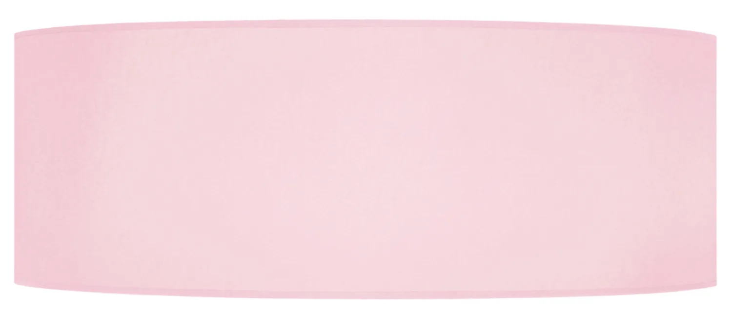 Tosel Paralume Cilindrico Tessuto 60x20cm Bianco