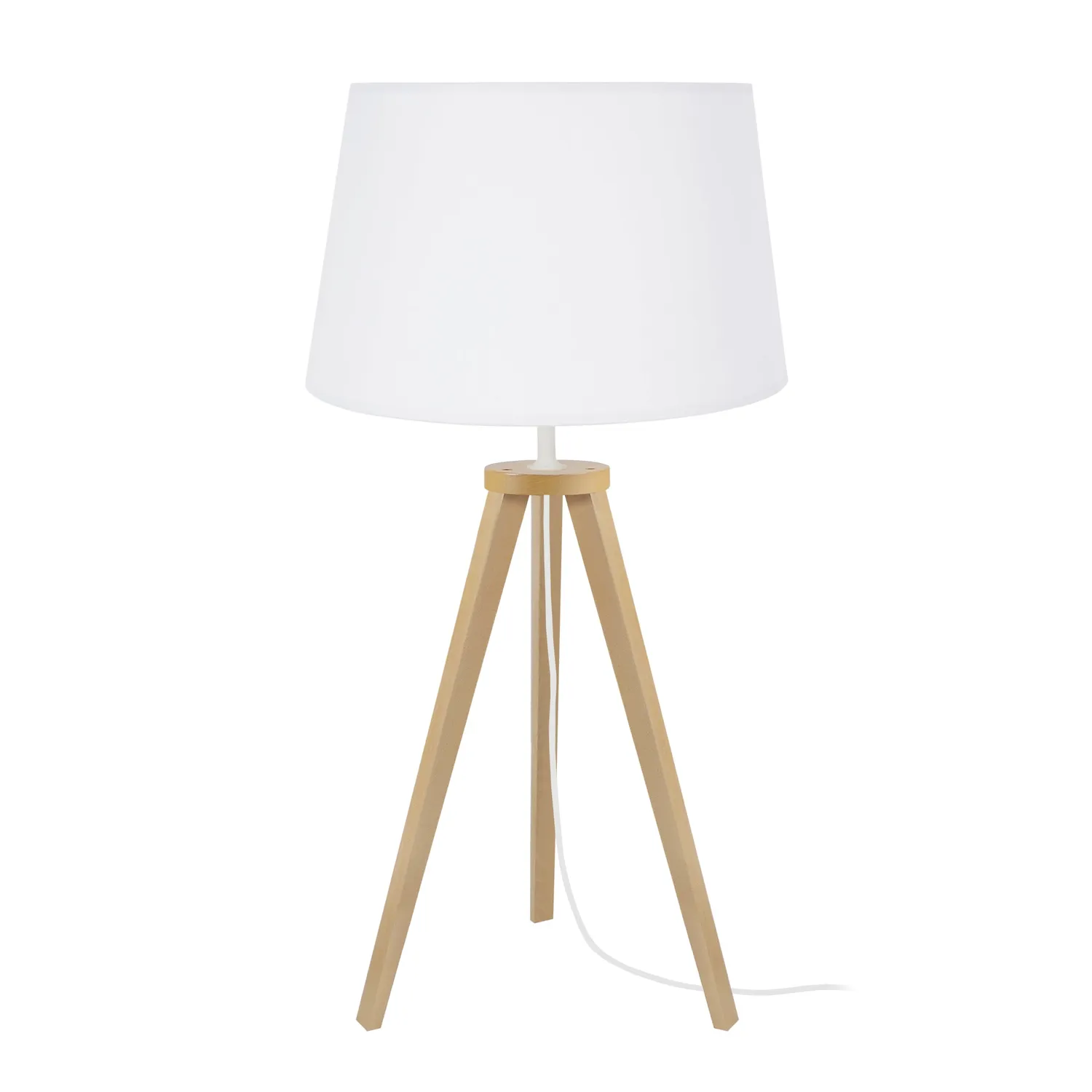 Tosel Malmo lampada da tavolo treppiede 30x54cm