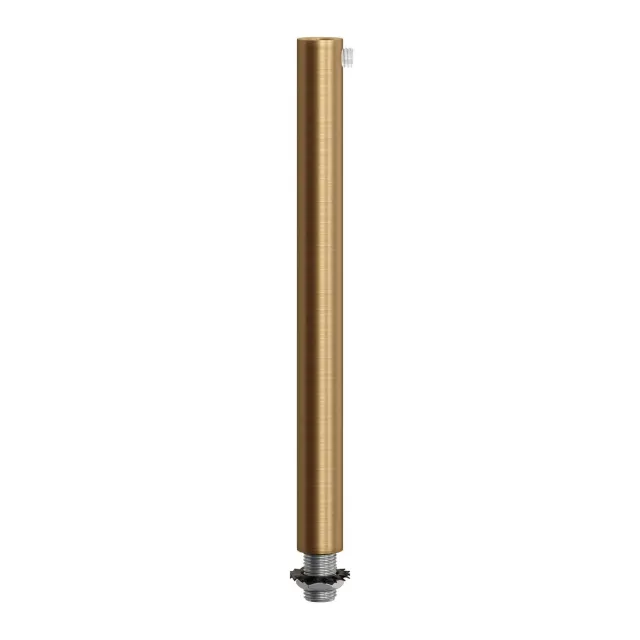 Creative Cables pressacavo cilindrico metallo bronzo satinato 15 cm