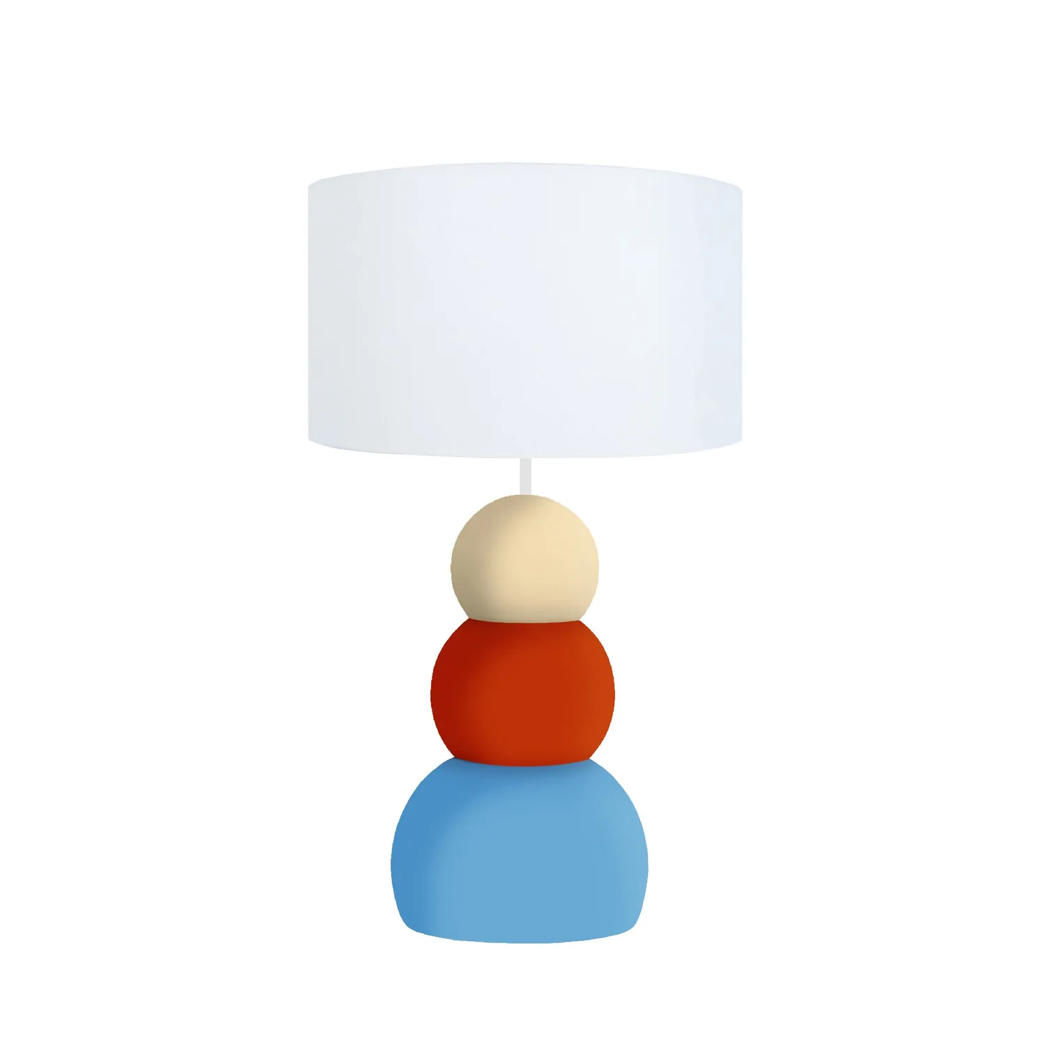 Tosel Petite Milla lampada da tavolo arancione E14 16x31 cm