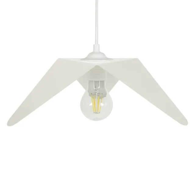 Tosel Boomerang sospensione 40cm avorio