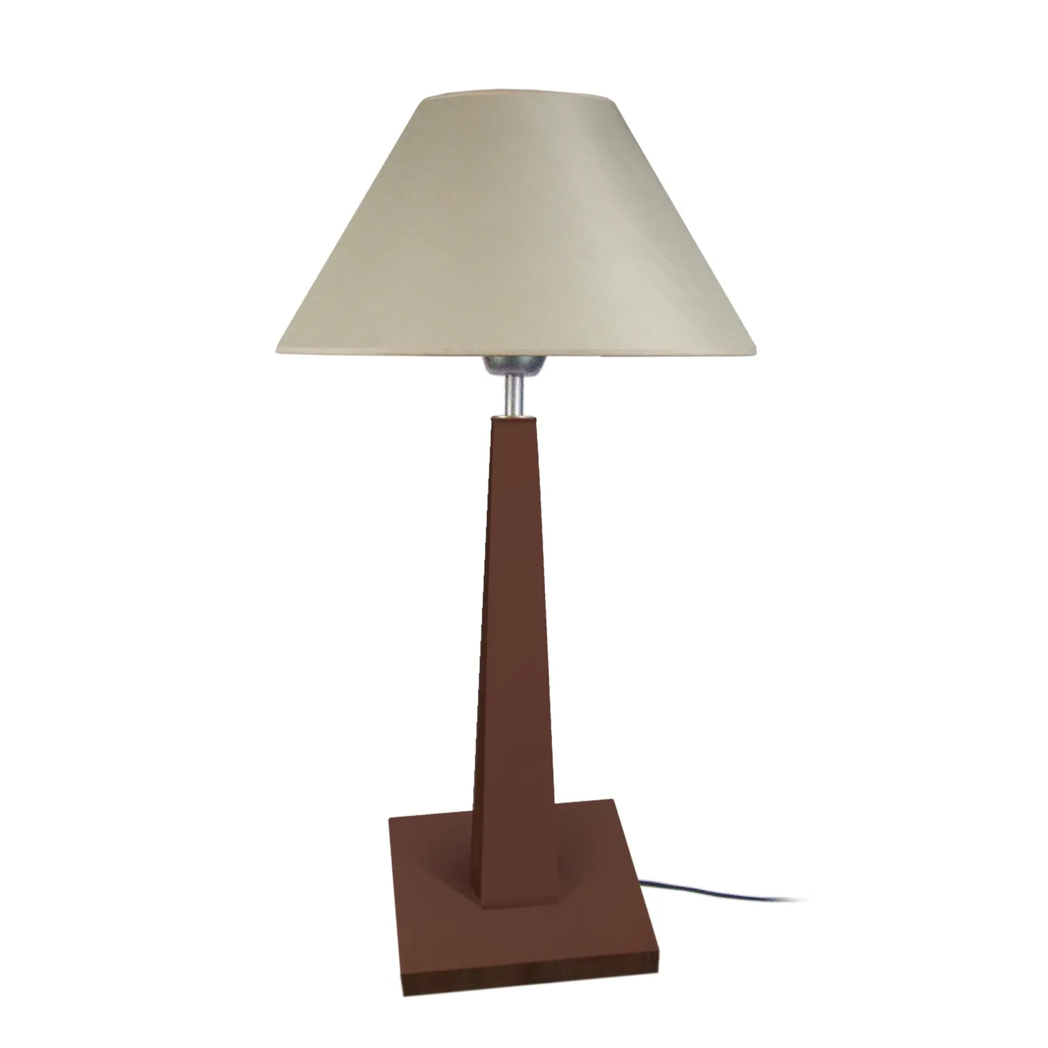 Tosel Thor lampada da tavolo naturale ecrù 35x56cm