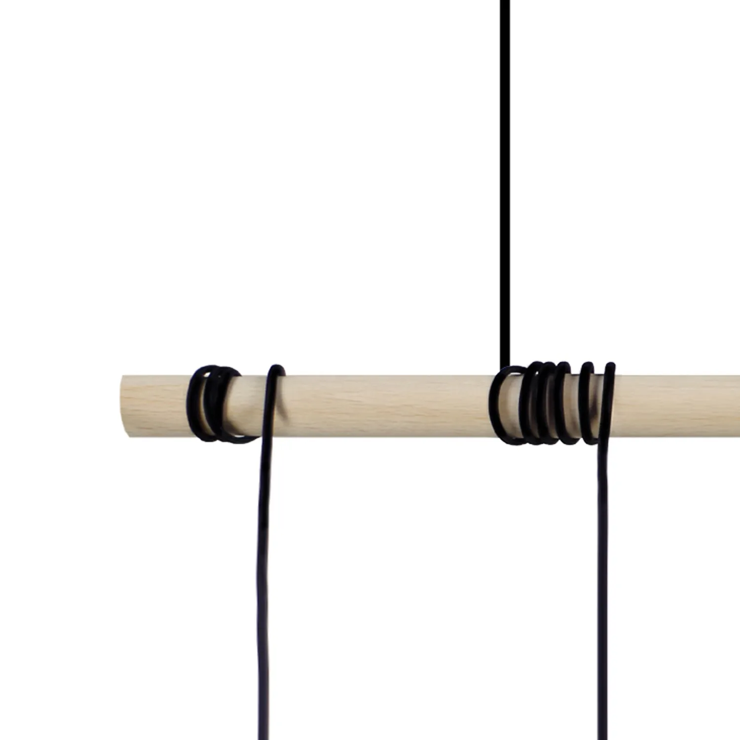 Tosel Brooklyn lampadario a barra naturale 4 luci E27