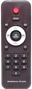 American DJ ELS Go 15BT telecomando ricambio originale