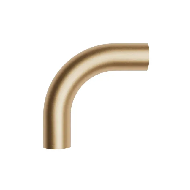 Creative Cables Tubo Prolunga Curvo 5 cm Bronzo Satinato