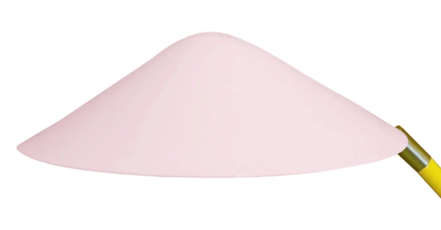 Tosel Ulrika lampada da tavolo metallo rosa E14