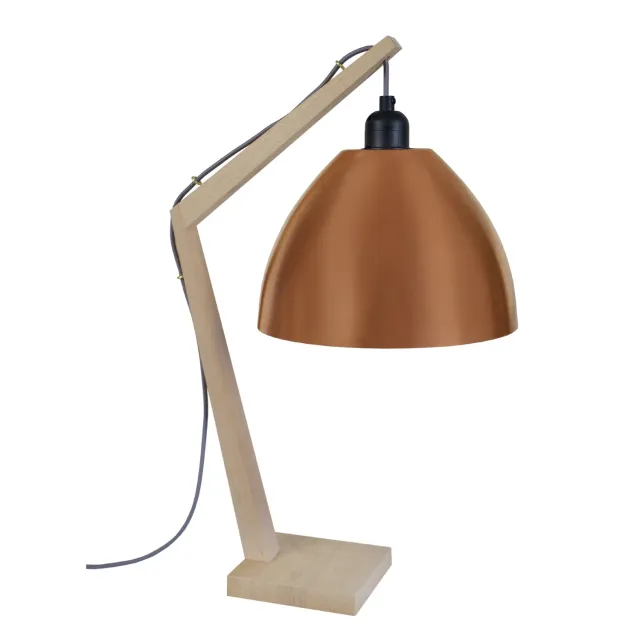 Tosel Kran Celica Lampada da Tavolo Arco Naturale 30x50cm