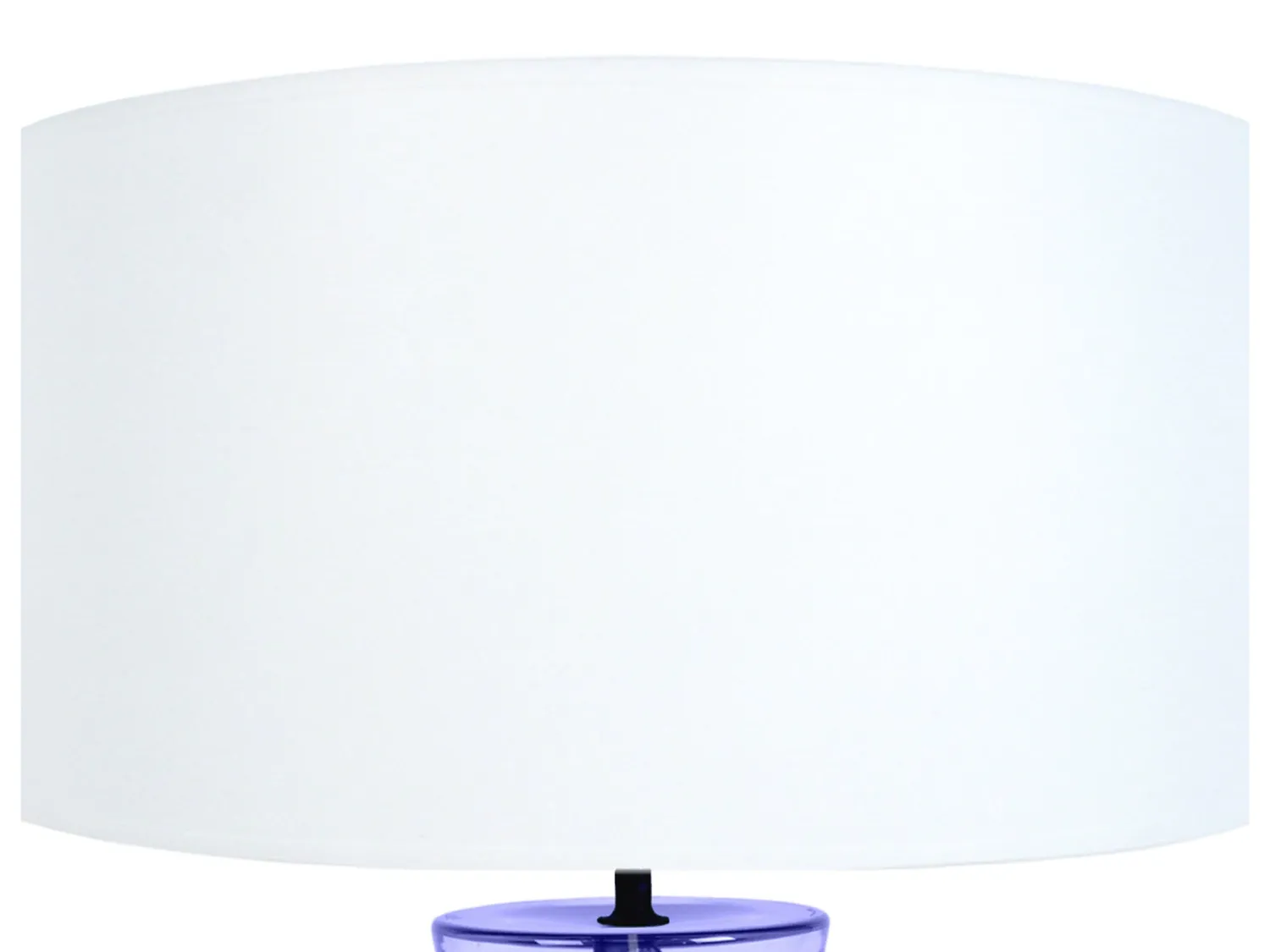 Tosel Trompeta lampada comodino vetro fumé