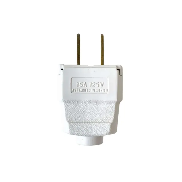 Creative Cables spina americana 2 poli bianca UL