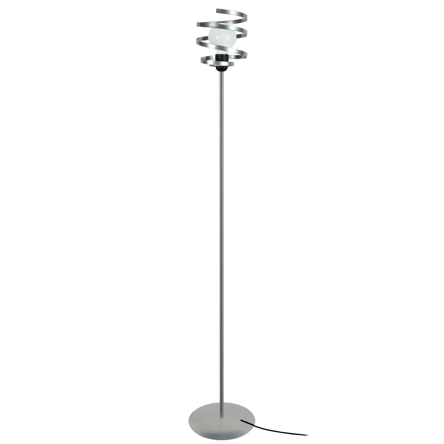 Tosel Karol piantana ellittica nera 160 cm