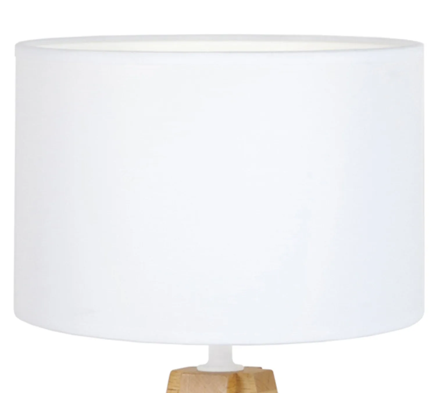 Tosel Linkoping lampada tavolo 50 cm naturale bianco