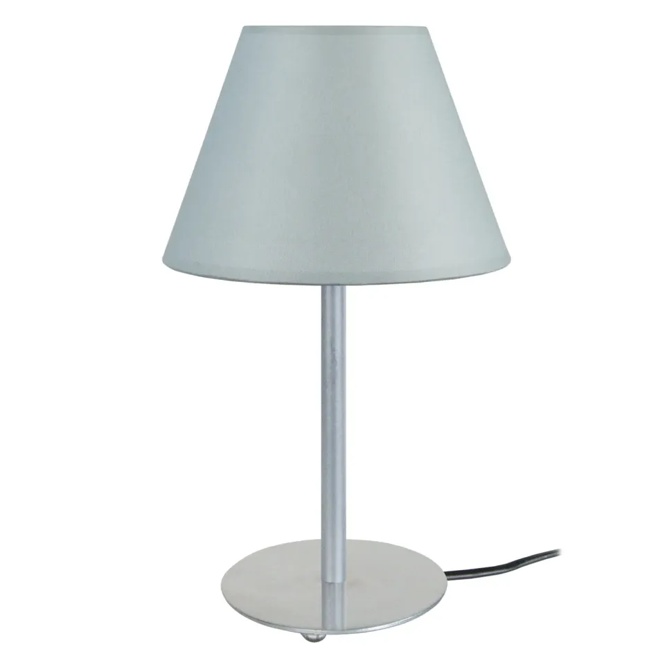 Tosel Kunagi Lampada da Tavolo Nera 18x39 cm Tessuto