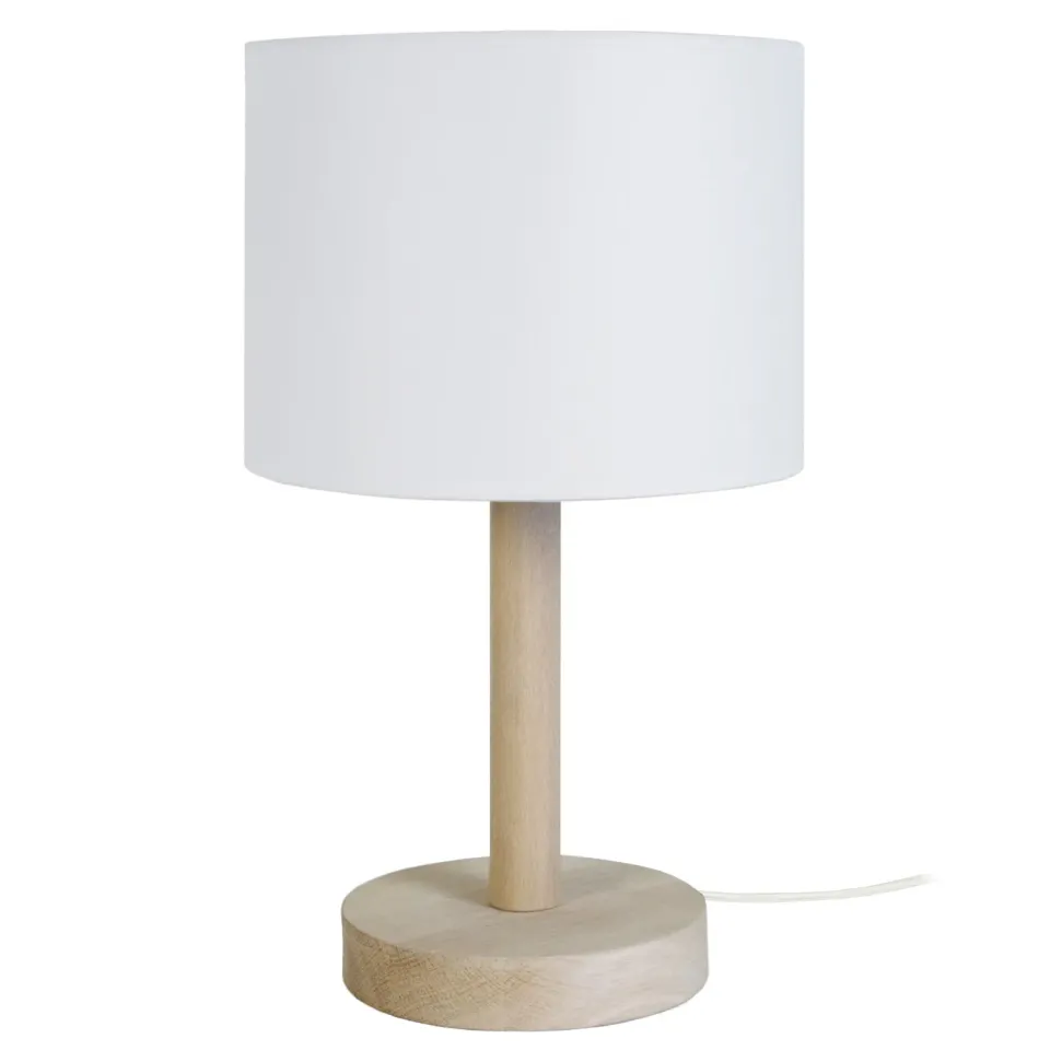 Tosel Katita lampada da tavolo legno 18x35 cm