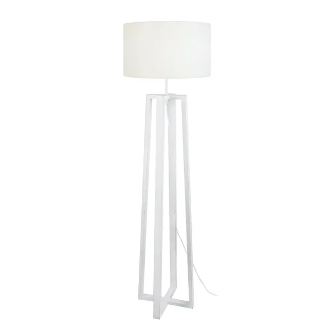 Tosel Manon B piantana legno bianco grigio 155cm