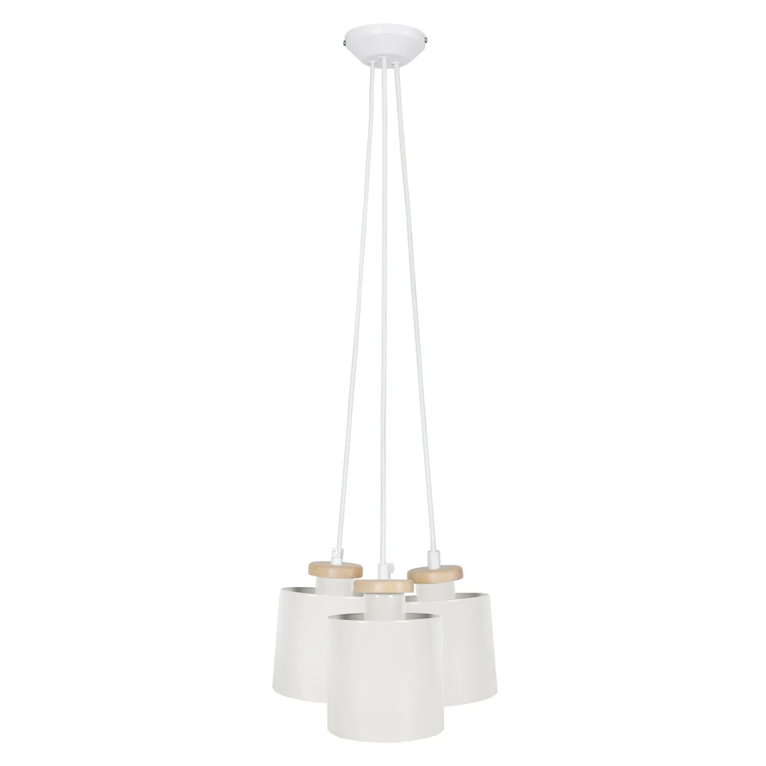 Tosel Uzibuze Lampadario a Grappolo Nero 30x90cm