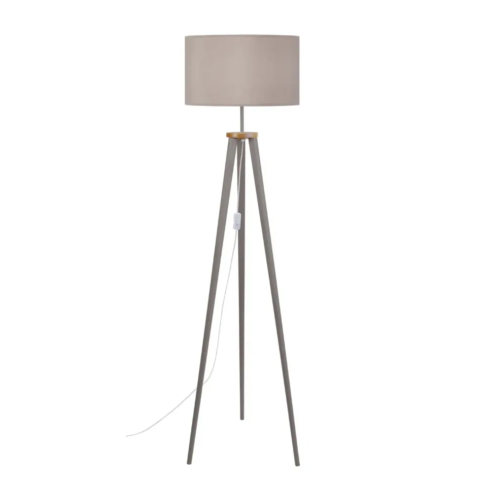 Tosel Arhus piantana treppiede 50x155 legno naturale